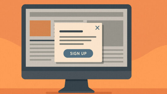 Come si chiama una schermata pubblicitaria online?